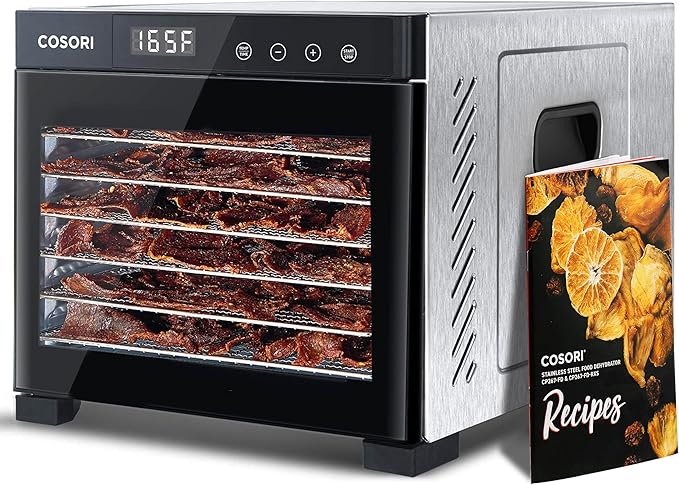 COSORI Premium 6-Tray Stainless Steel Food Dehydrator - Image 7